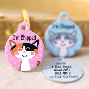 Cat ID Tag Personalised, 8 of 12