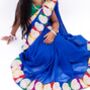 Bespoke Bhavani Georgette Children's Saree, thumbnail 3 of 6