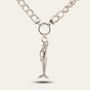 Maxi Mermaid Silver Necklace Zennor, thumbnail 2 of 4