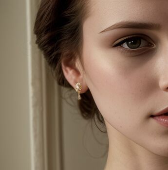 Versailles Ornamental Stud Earrings, 3 of 9