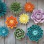 Ceramic Flower Decorate Your Table, Wall, Terrarium, thumbnail 1 of 10
