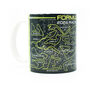 Formula One 2024 Circuits Neon Edition Mug, thumbnail 3 of 5