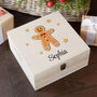 Personalised Gingerbread Man Christmas Eve Box, thumbnail 3 of 12