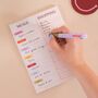 A5 Meal Planner And Shopping List | Colour Theory, thumbnail 1 of 7