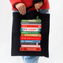 Book Puns Christmas Tote Bag, thumbnail 1 of 2