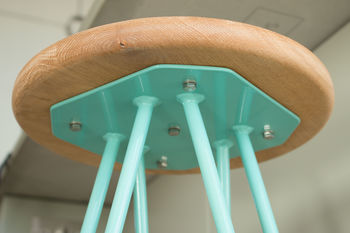 Bar Stool With Hairpin Legs, Choice Of Colours, 2 of 8