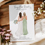 To My Best Friend Wedding Print, thumbnail 1 of 8