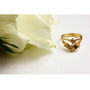 Rose Chevron Ring Diamond And Tourmaline, thumbnail 8 of 11