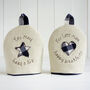 Personalised Sapphire 45th, 65th Anniversary Egg Cosies, thumbnail 3 of 7