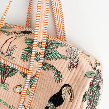 Jungle Print Weekend Duffle Bag, 8 of 12
