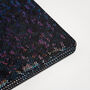 Disabled Blue Badge Parking Permit Wallet In Holographic Black Glass, thumbnail 10 of 10