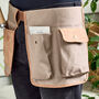 Khaki Gardening Tool Belt, thumbnail 3 of 4