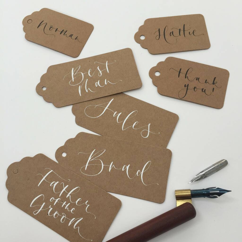Luggage Tag Place Card By Kayleigh Tarrant | notonthehighstreet.com