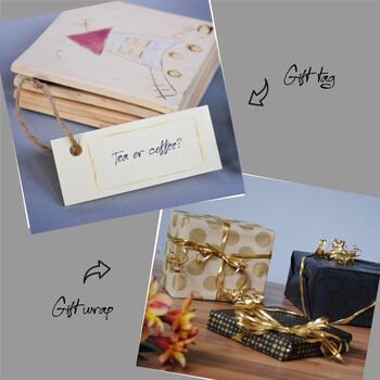 Handmade Flower Shaped Ceramic Coasters In Orange And Green, 5 of 7