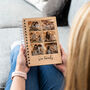 Personalised Photo Notebook Our Family, thumbnail 1 of 6