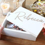 Personalised Engraved White Wooden Box, thumbnail 1 of 3