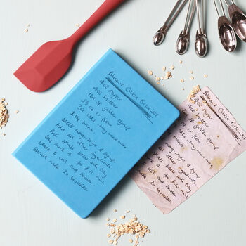Handwritten Recipe Personalised Notebook, 5 of 6