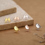 Sterling Silver Birdwatcher Mismatched Stud Earrings, thumbnail 3 of 12