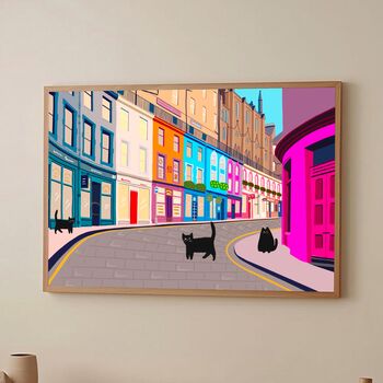 Cats In Edinburgh Print, 6 of 6