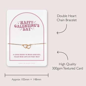 Galentine's Day Valentine Bracelet Cute, 4 of 4