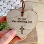 Christening Day Gift Tag Sign, thumbnail 2 of 4