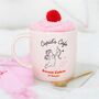 Cupid’s Café Mug, Spoon And Socks Gift Set, thumbnail 1 of 3