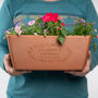 Personalised Garden Engraved Terracotta Window Pot, thumbnail 1 of 6