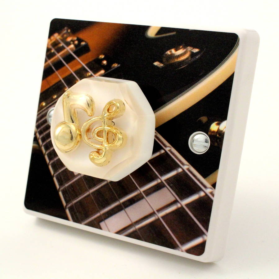 Guitar Light Switch By Candy Queen Designs
