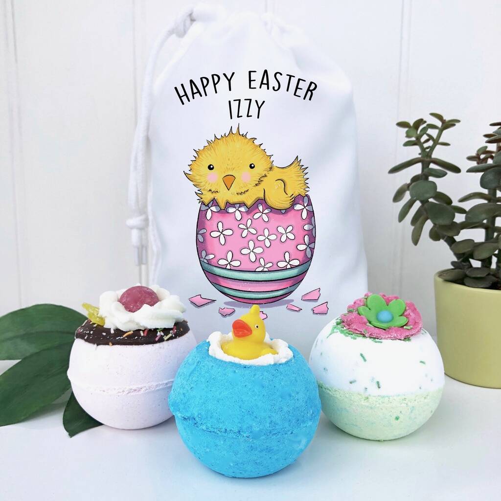 Easter Personalised Bath Bomb Set, 1 of 7