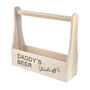 Personalised Hands Off Bottle Caddy, thumbnail 5 of 5