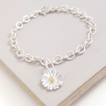 Daisy Solid Silver Charm, 8 of 9