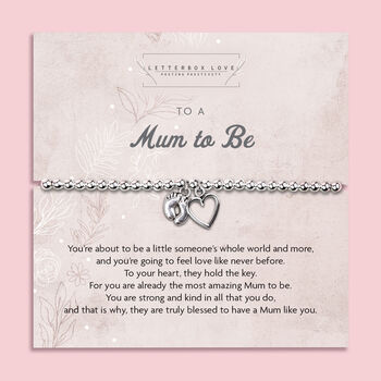 Mum To Be Beaded Bracelet In Box, 3 of 7