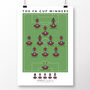 Leicester City Fa Cup 2021 Poster, thumbnail 2 of 8