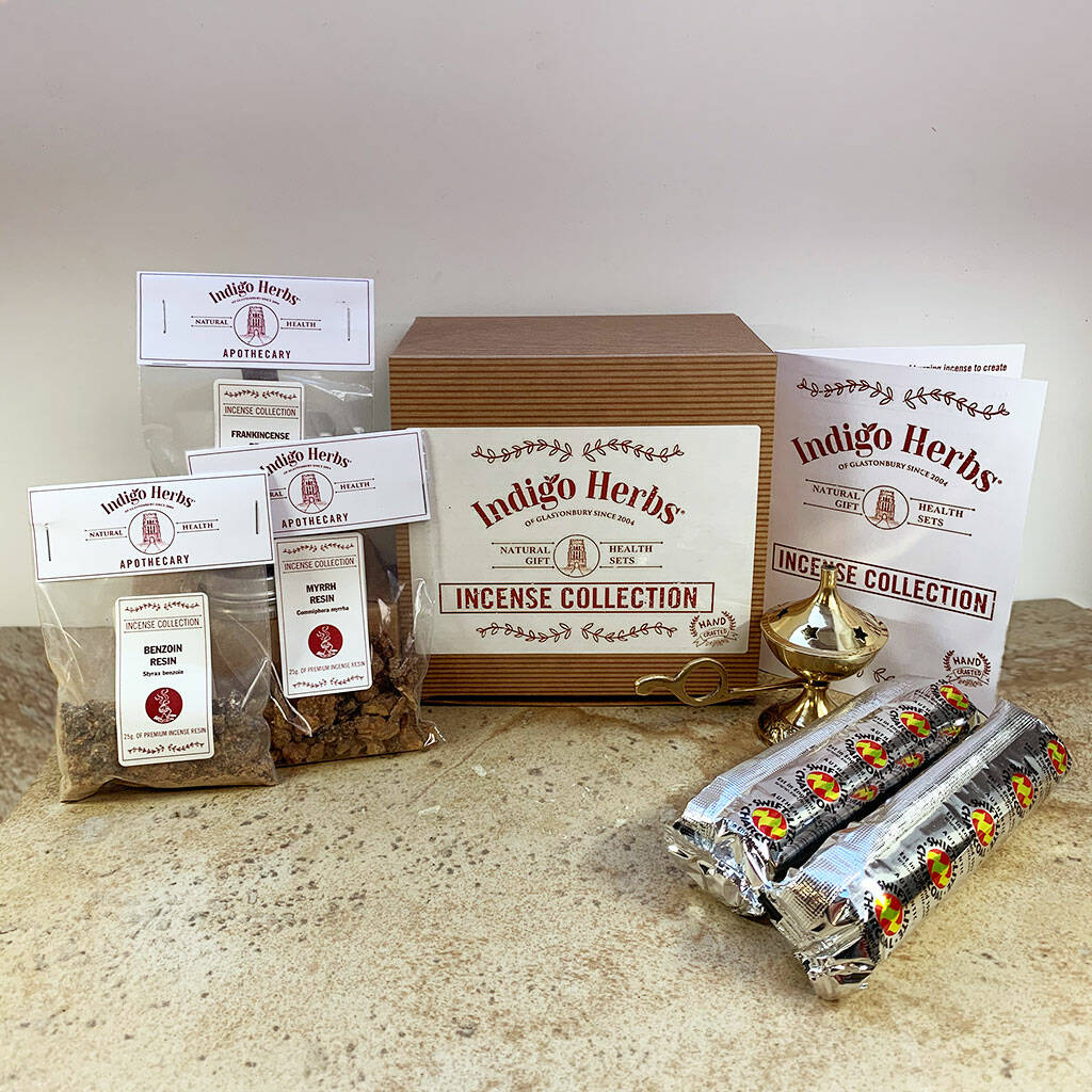 Incense Collection Gift Set By Indigo Herbs, Glastonbury
