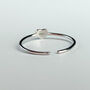 Sterling Silver Tiny Heart Adjustable Ring, thumbnail 3 of 5