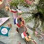 Traditional Patchwork Christmas Paper Chains Kit, thumbnail 8 of 11