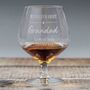 World's Best Grandad Personalised Brandy Glass, thumbnail 5 of 7