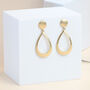 Gold Hoop Earrings, Gold Plated, thumbnail 1 of 7