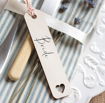 Love Heart Wooden Gift Tags, 6 of 6