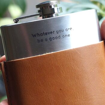 Fishing Hip Flask Personalised, 5 of 10