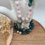 Crystal Mala Necklace With Malachite, thumbnail 11 of 12