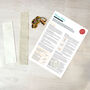 Buzzy Bees Cross Stitch Bookmark Kit, thumbnail 4 of 6