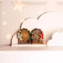 Fairy Door Garden Ornaments Mini 2pc Set Outdoor Pixies, thumbnail 2 of 12