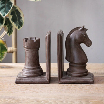 Set Of Chess Bookends, 8 of 9