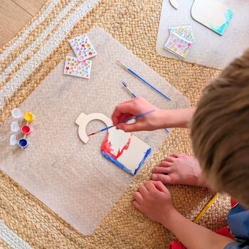 Decorate Your Own Door Hanger Craft Kit, 3 of 4