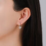 Dangling Highland Cow Huggie Hoops, thumbnail 9 of 12