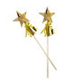 Gold Star Drink Cocktail Party Stirrers, thumbnail 2 of 3