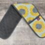 Sunflower Patterned Double Oven Glove, thumbnail 3 of 4