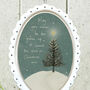 Elegant Hanging Porcelain Christmas Tree Decoration, thumbnail 2 of 4