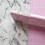 Personalised Pink And White Alphabet Phone Case, thumbnail 5 of 10
